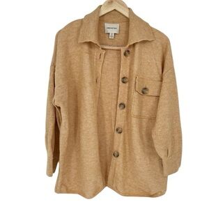 Button Up Collar Knit Cardigan Sweater‎